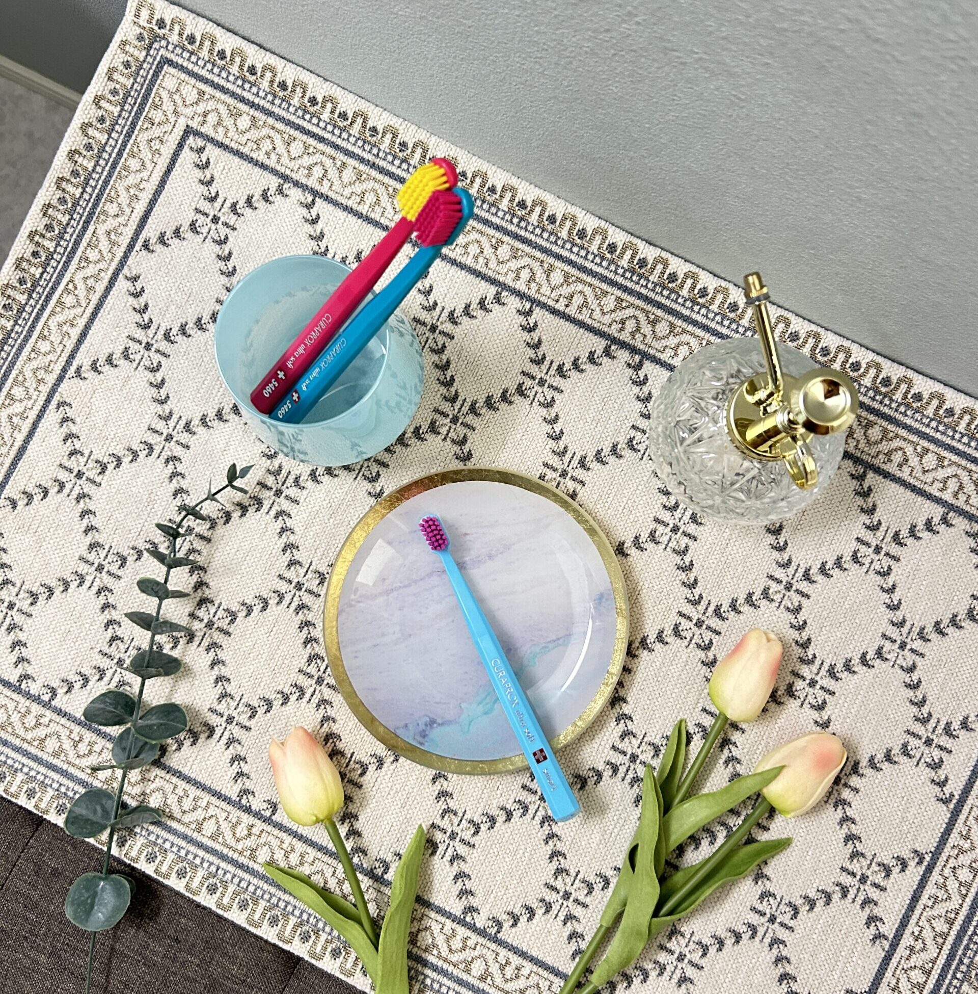 クラプロ歯ブラシ（俯瞰スタイリング）